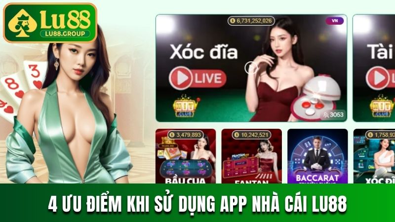 4 ưu điểm của việc sử dụng app nhà cái
