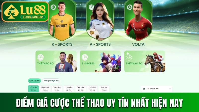 Giới thiệu điểm giá cược thể thao uy tín nhất hiện nay