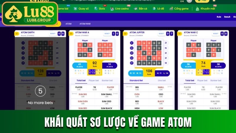 Khái quát sơ lược về game Atom