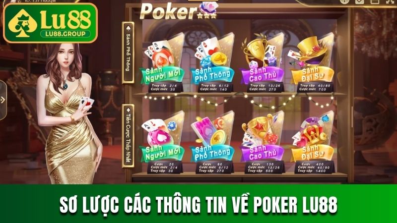 Sơ lược các thông tin về Poker LU88
