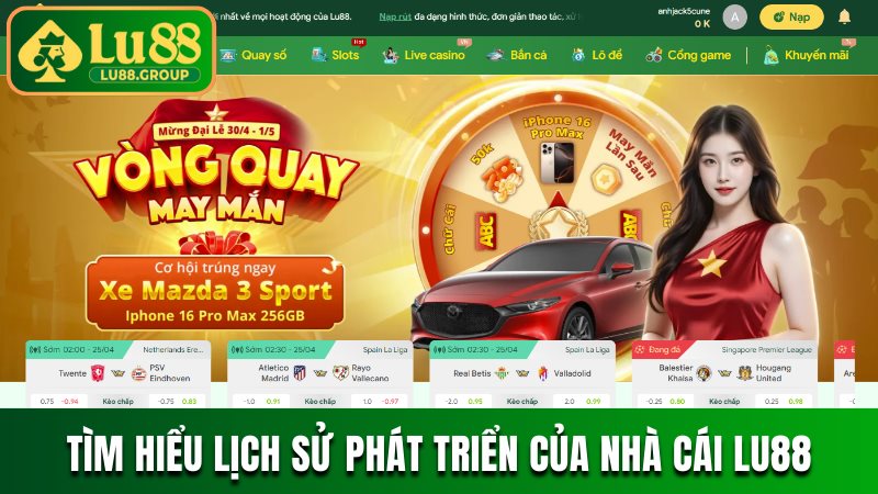 Tìm hiểu lịch sử phát triển của nhà cái LU88