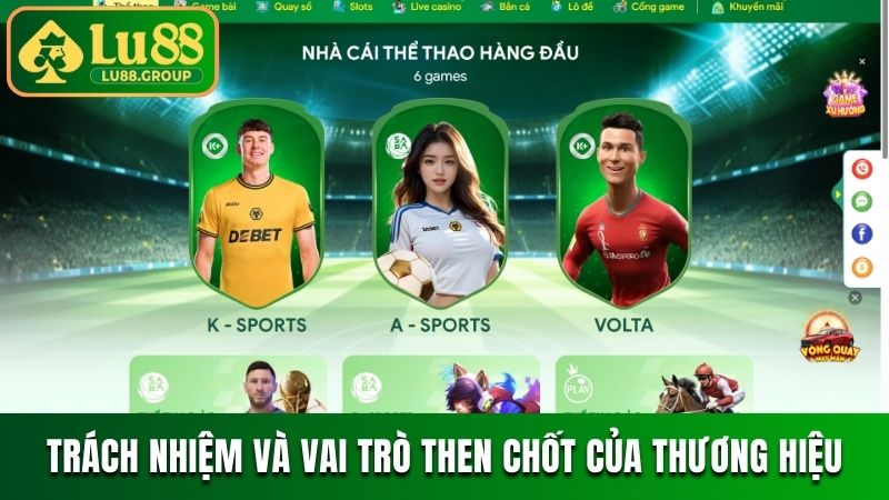 Trách nhiệm và vai trò then chốt của thương hiệu